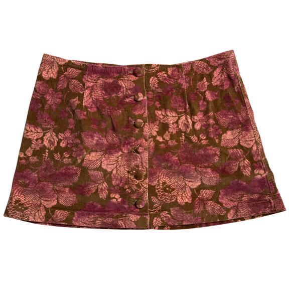 Free People After Party Printed Floral Mini Skirt - Picture 3 of 9